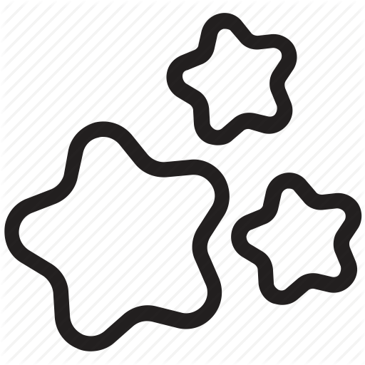 512x512 Cartoon Stars, Creative Shapes, Drawing, Stars Shape Icon - Shapes Drawing