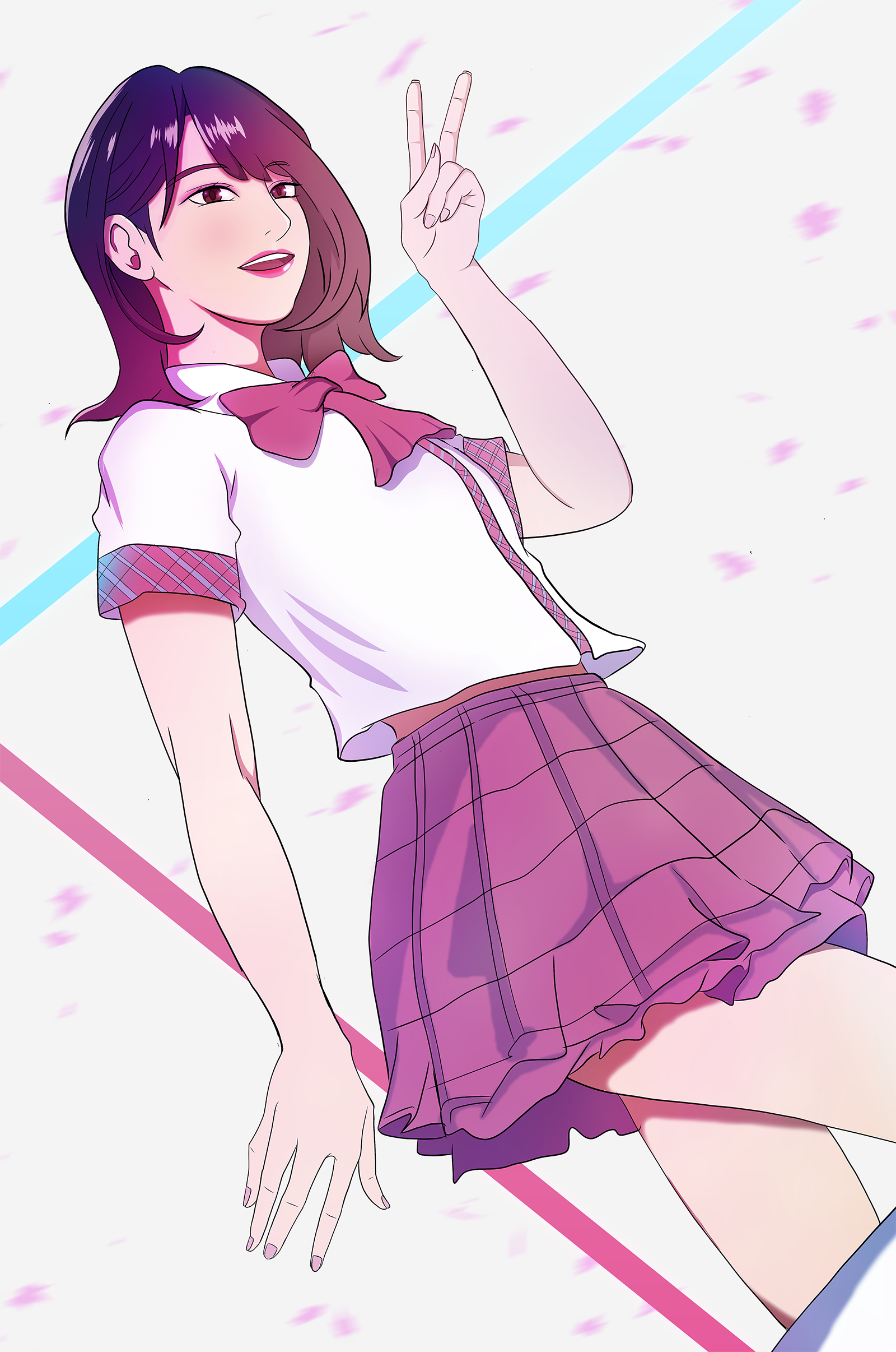 1600x2412 Fanart Just Want To Share A Drawing I Made Of Sakura! - Share Drawing