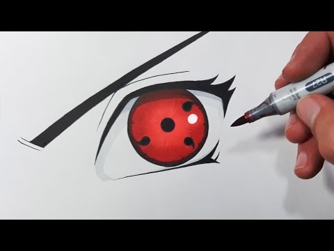 480x360 How To Draw The Sharingan Eye - Sharingan Drawing