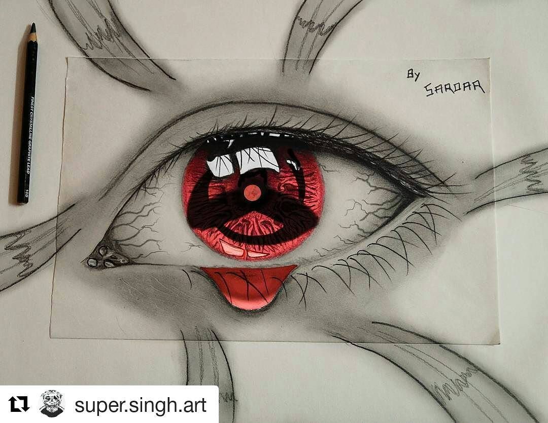 1080x835 Obitokakashi Overhaul Mangekyou Sharingan - Sharingan Drawing