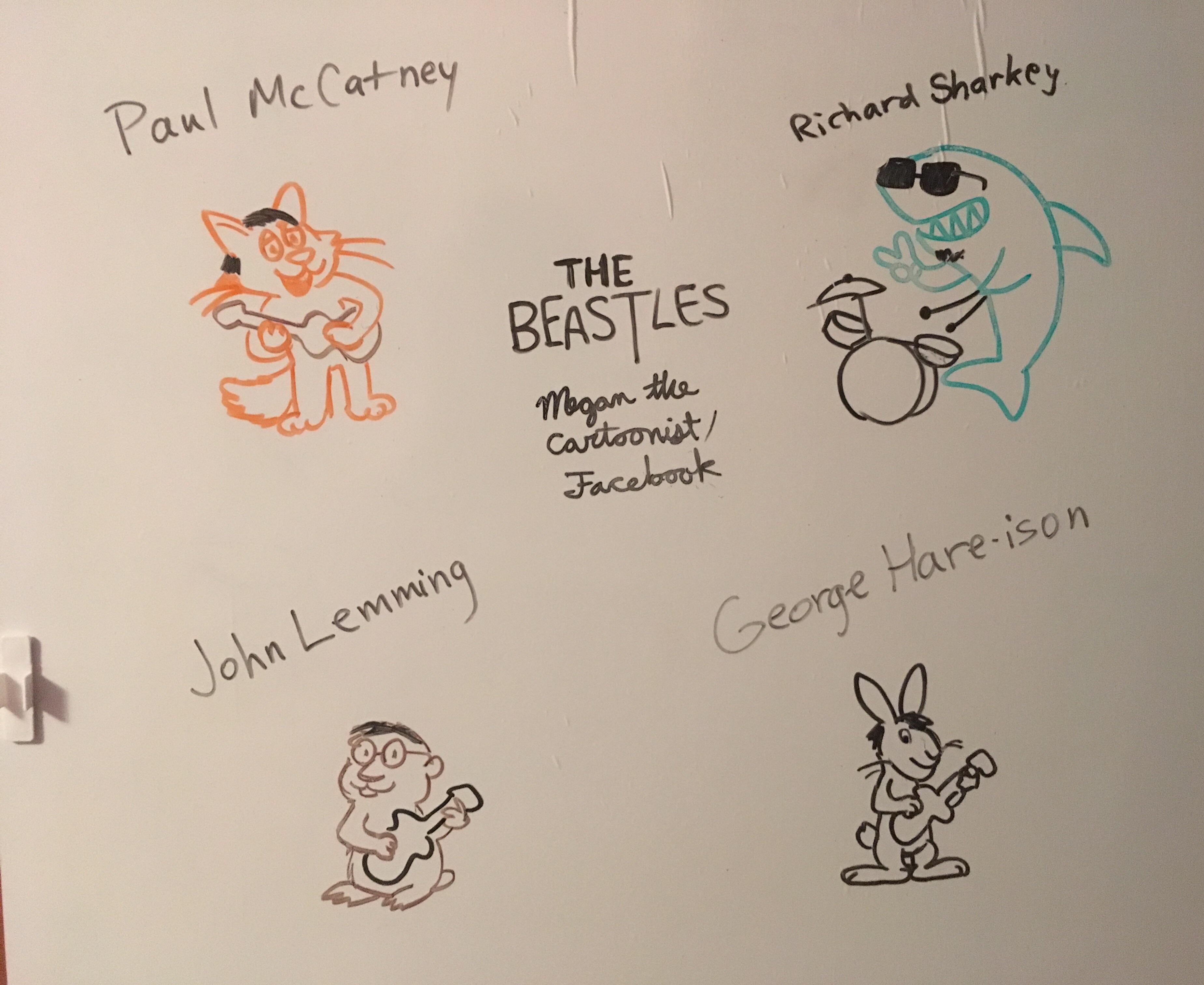 3698x3024 I Like Drawing Cartoon My Mom Suggested I Draw A Shark On My - Shark Drawing Cartoon