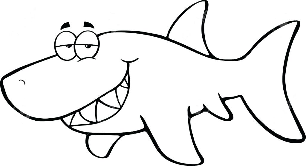 Shark Simple Drawing at PaintingValley.com | Explore collection of ...