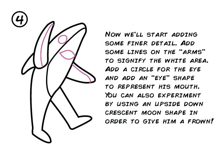 723x500 simple shark drawing cool shark drawings various shark drawing - Shark Simple Drawing