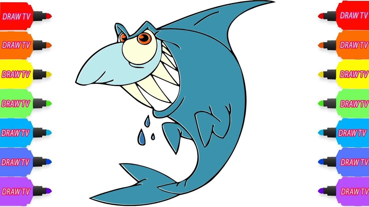 1280x720 huge collection of 'shark with mouth open drawing' download more - Shark With Mouth Open Drawing