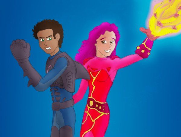 600x453 Lavagirl - Sharkboy And Lavagirl Drawing