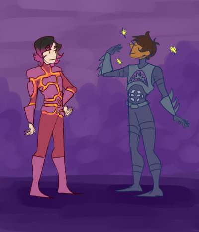 400x467 sharkboy and lavagirl but lance and keith tumblr - Sharkboy And Lavagirl Drawing