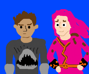 300x250 Sharkboy And Lavagirl Drawing - Sharkboy And Lavagirl Drawing