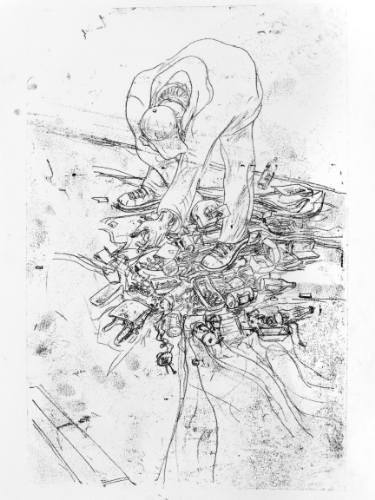 375x500 gleaning, kentish town drawing - Sharp Drawing