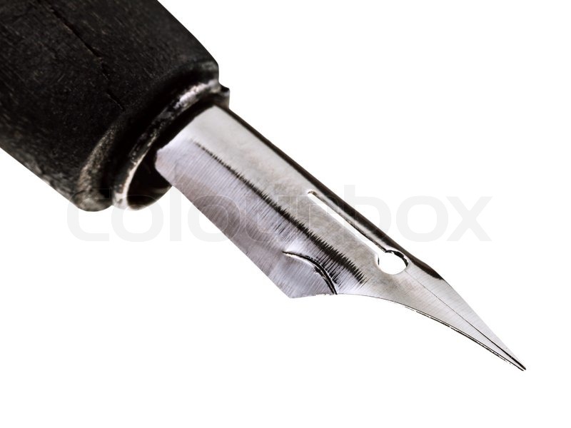 800x600 steel sharp nib of drawing pen close up stock photo colourbox - Sharp Drawing