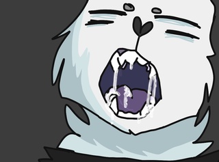 320x237 first time trying to draw sharp teeth and saliva - Sharp Teeth Drawing