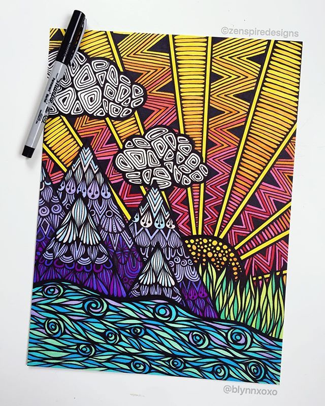640x800 I'm Not Lost, I'm Simply Exploring - Sharpie Drawings