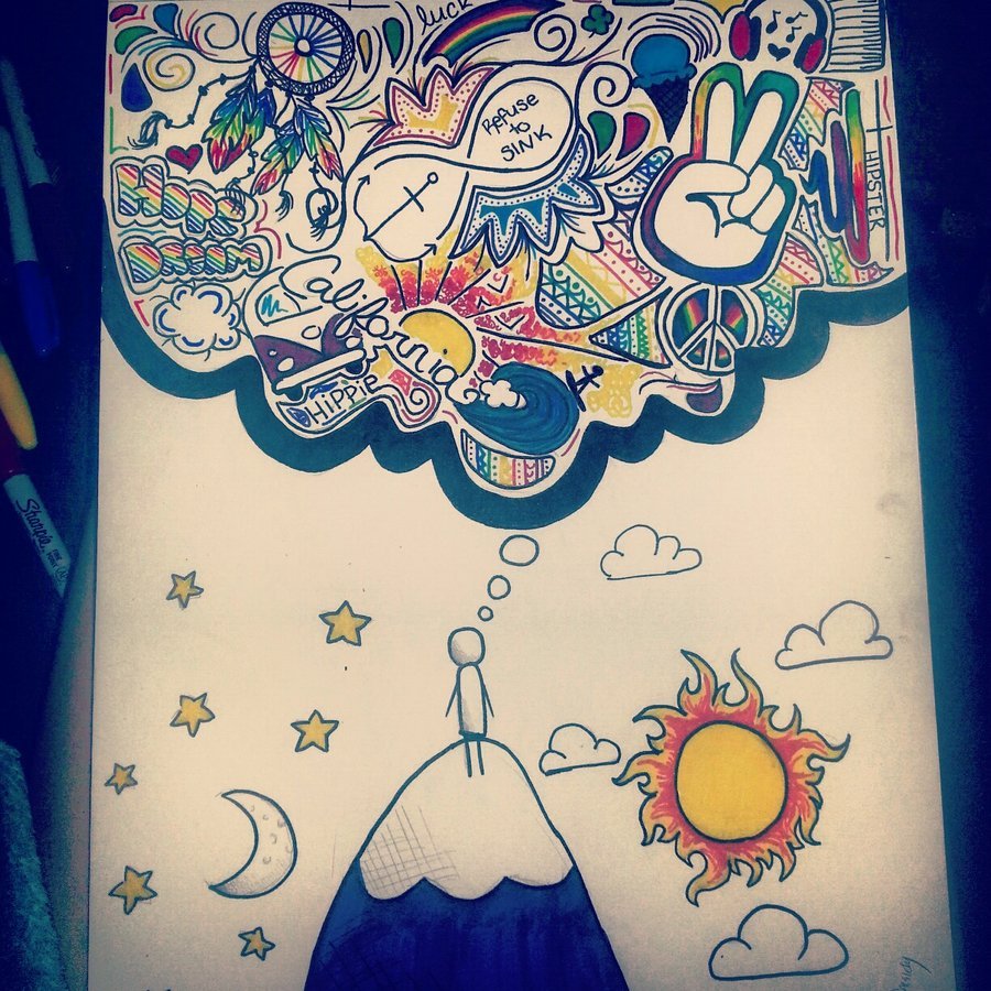 900x900 disney drawings tumblr sharpie - Sharpie Drawings Tumblr