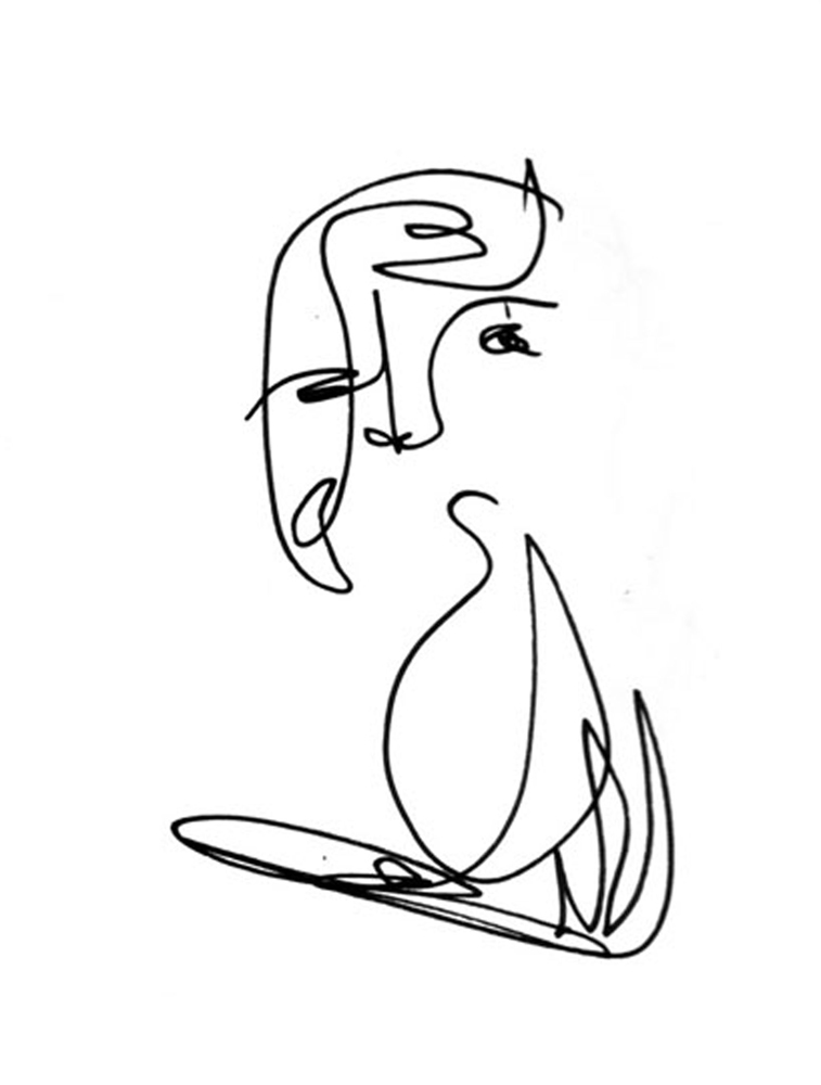 757x1000 saint jean paul - Sharpie Marker Drawings