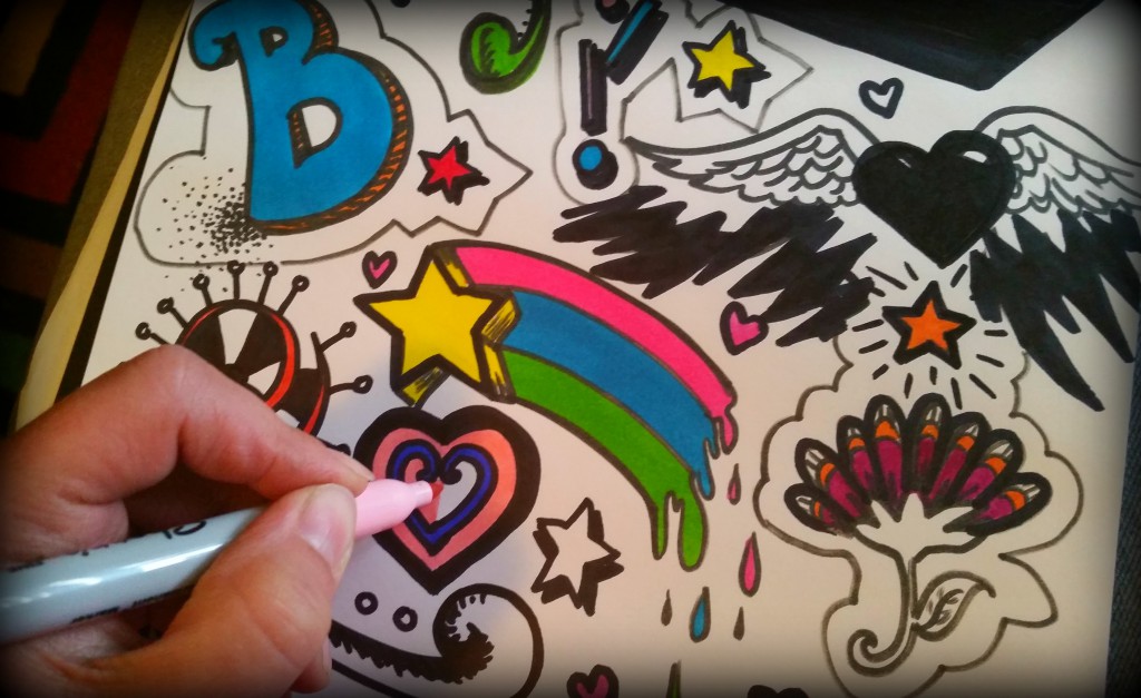 1024x627 sharpie glam markers art supply guide - Sharpie Marker Drawings