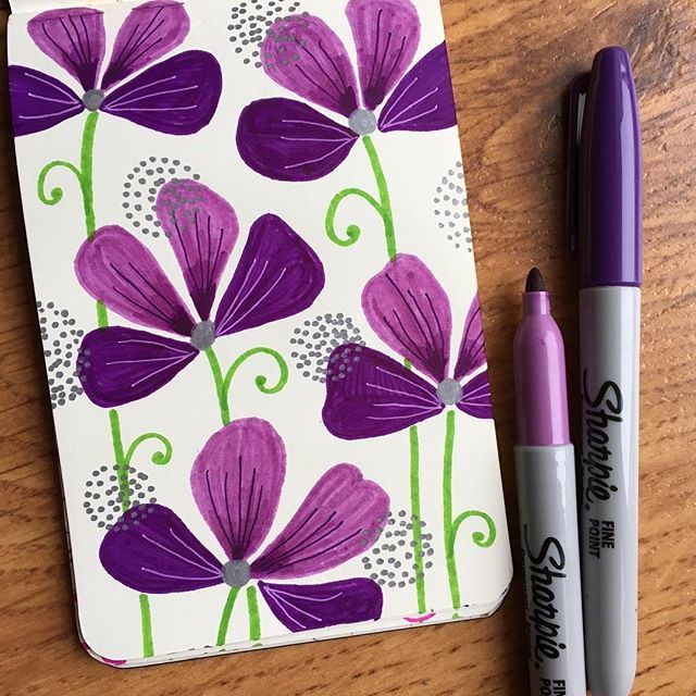 640x640 try this with watercolours art sharpie sharpie drawings - Sharpie Marker Drawings