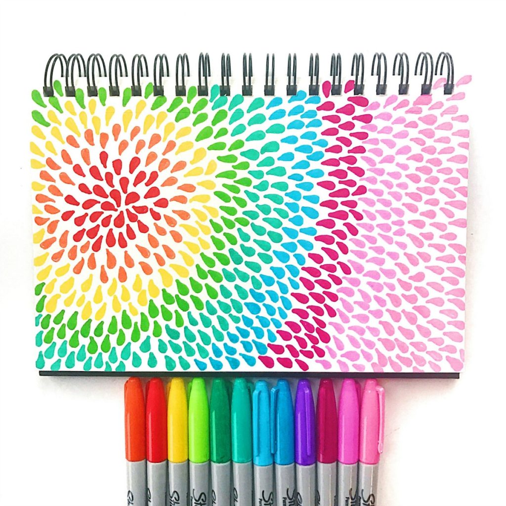 1024x1024 best markers for drawing, doodling and coloring color made happy - Sharpie Marker Drawings