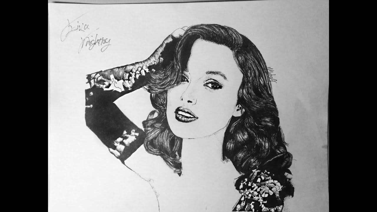 1280x720 Speed Drawing - Sharpie Pen Drawing