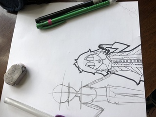 320x240 Sharpiepen Drawings On Paigeeworld Pictures Of Sharpiepen - Sharpie Pen Drawing