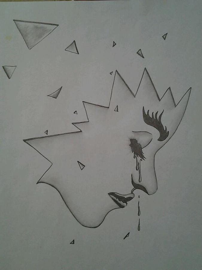 675x900 shattered drawing - Shattered Drawing