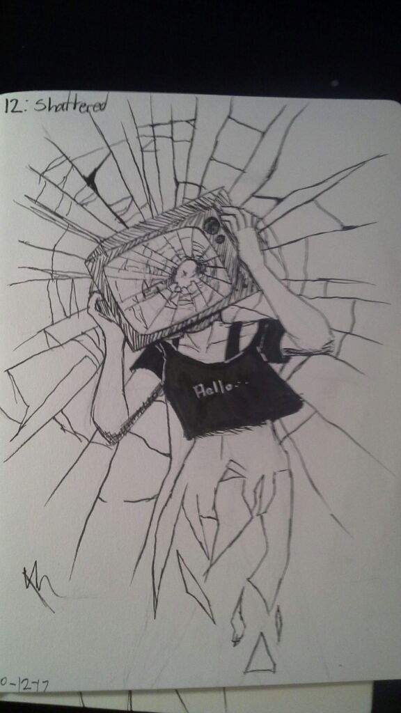 576x1024 two tober day shattered a and dollspuppets amino - Shattered Drawing