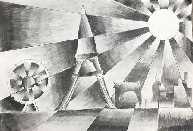 640x434 creating with kaiser shattered value drawings - Shattered Drawing