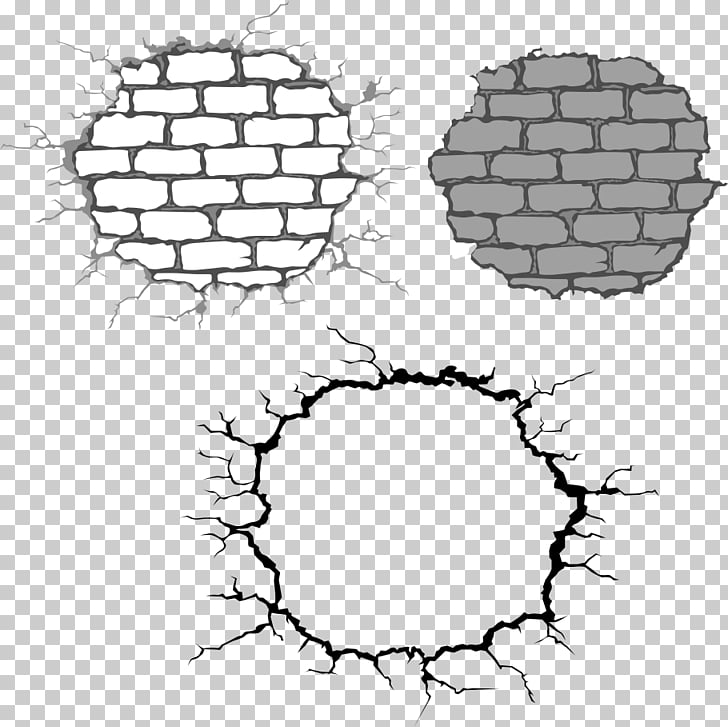728x727 Stone Wall Brick Drawing Broken Glass Wall Png Clipart Free - Shattered Glass Drawing