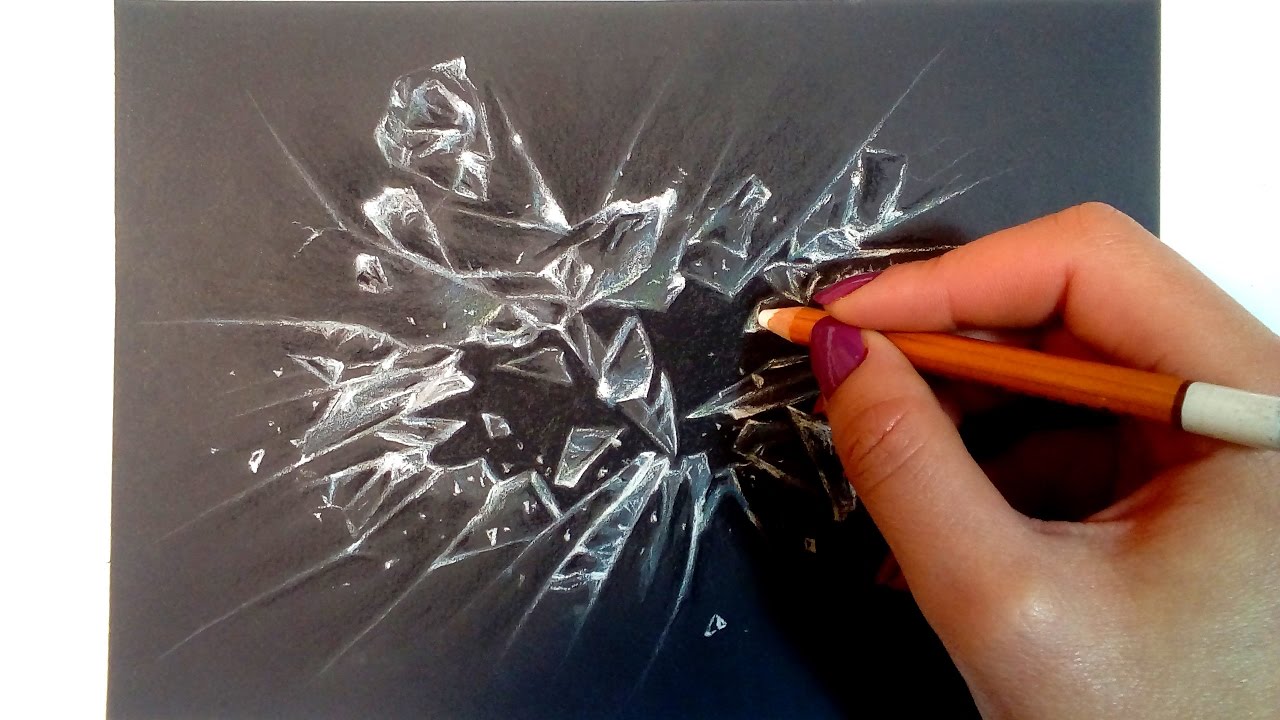 Shattered Glass Drawing at Explore collection of