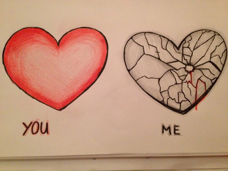 736x552 best broken heart pictures and images - Shattered Heart Drawing