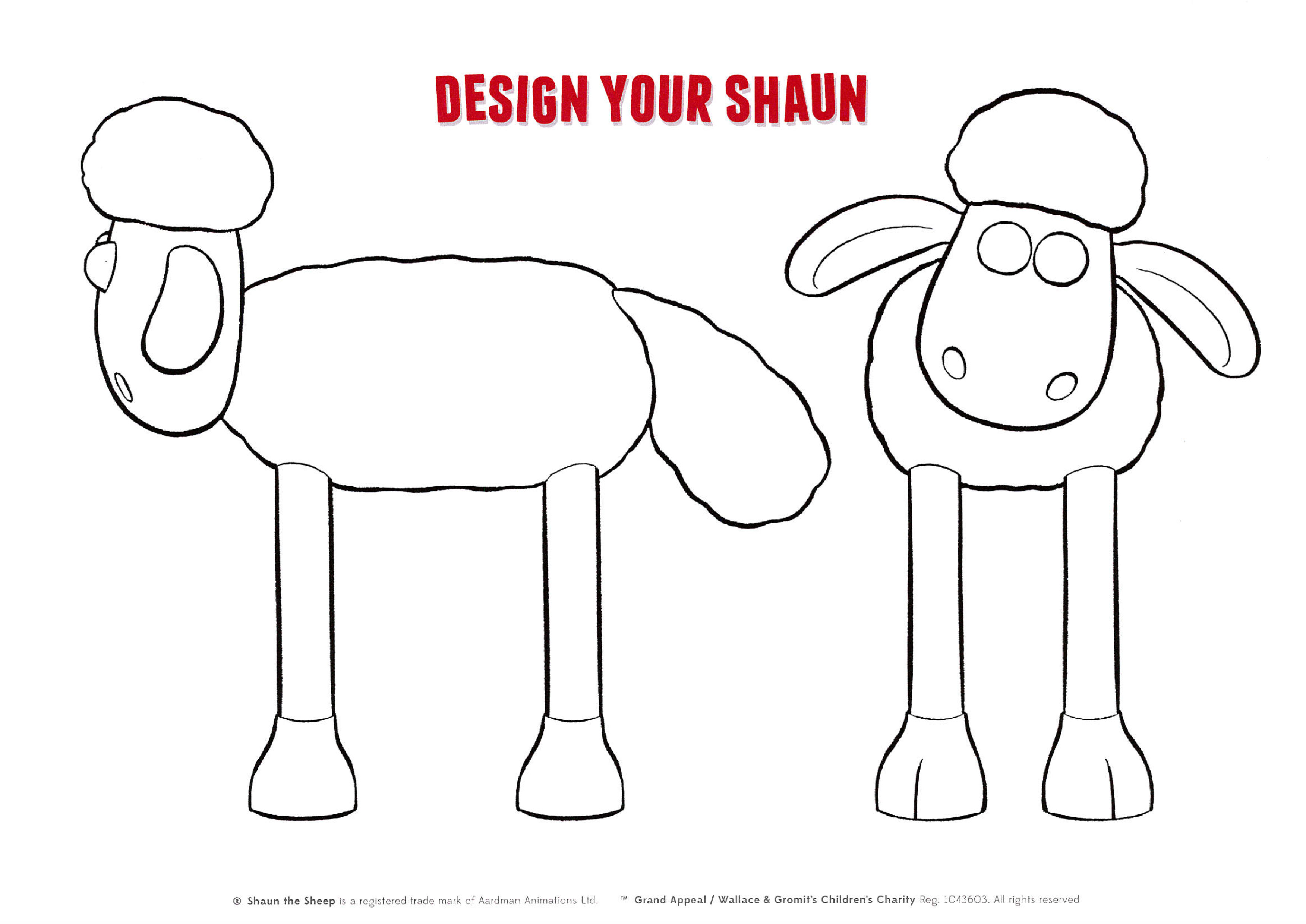 3504x2479 want to draw shaun the sheep - Shaun The Sheep Drawing