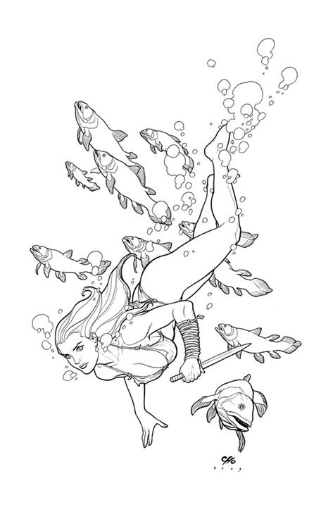 456x720 shanna, the she devil - She Devil Drawings