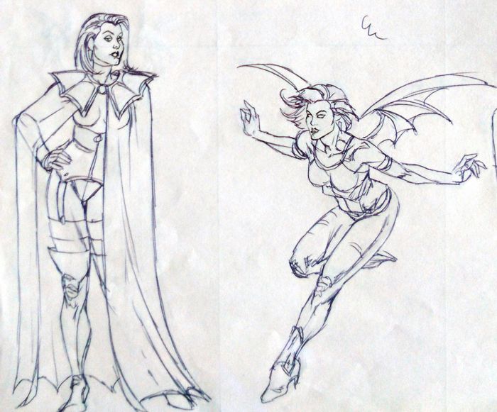 700x581 linsner, joe - She Devil Drawings