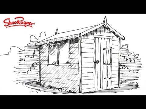 480x360 Shedworking How To Draw A Garden Shed - Shed Drawing