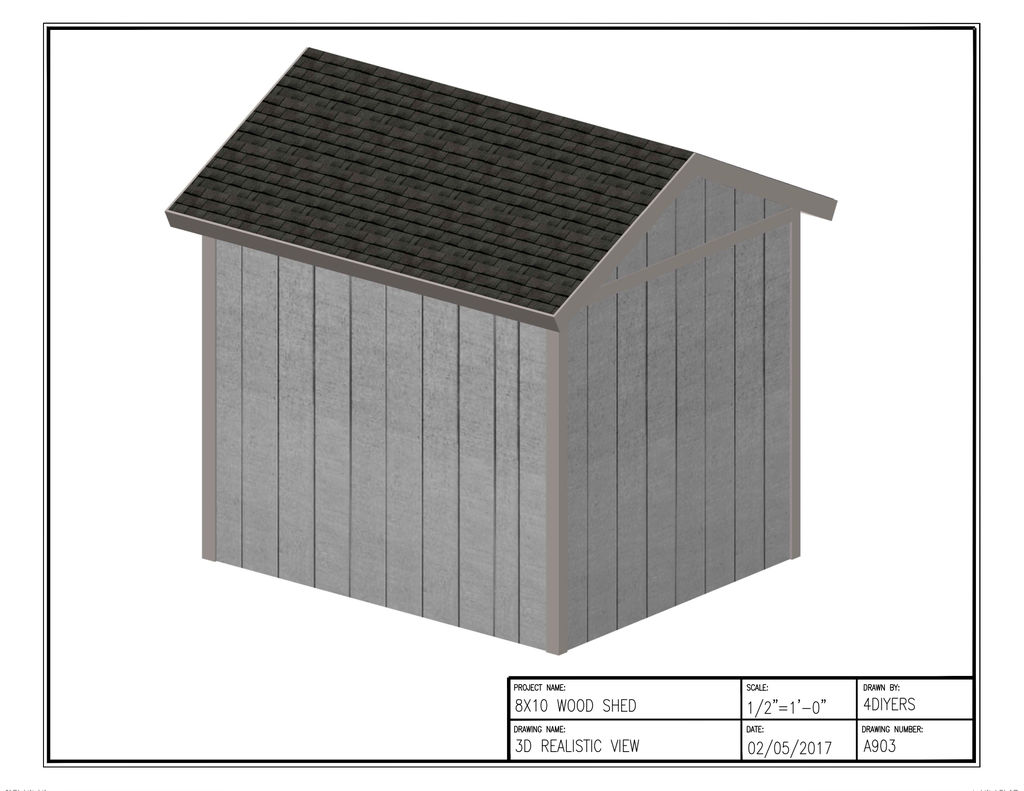 1024x791 Shed Plans - Shed Drawing