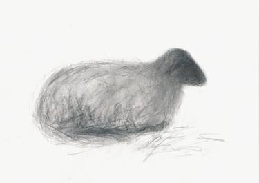 375x265 Sheep Drawing - Sheep Drawing