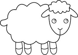 Sheep Drawing For Kids at PaintingValley.com | Explore collection of ...