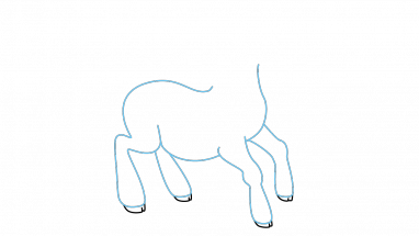 382x215 How To Draw A Lamb, Sheep, Animals, Easy Step - Sheep Drawing Step By Step