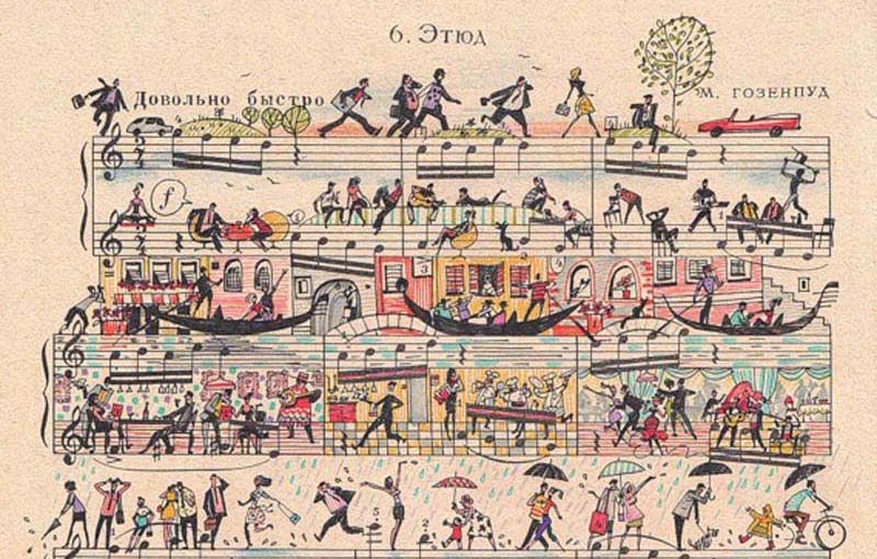 800x510 Using Art To Bring Sheet Music To Life - Sheet Music Drawing
