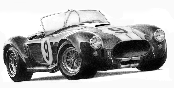 709x359 shelby ac cobra - Shelby Cobra Drawing