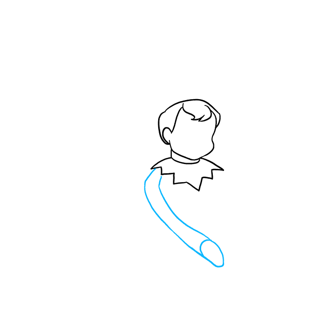 680x678 how to draw the elf on the shelf - Shelf Drawing