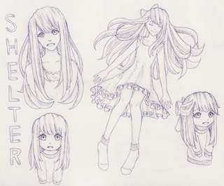 320x266 More Shelter Fan Art I Tried Drawing In A Different Style - Shelter Drawing