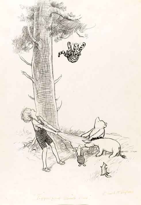 490x709 winnie the pooh drawings boost michael winner sale - Shepard Drawing