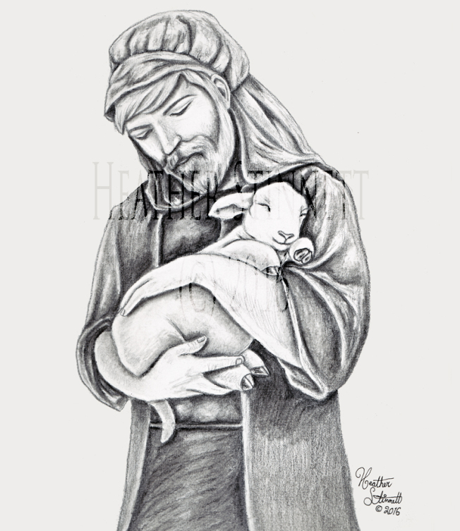 652x753 Shepherd And Sheep Charcoal Drawing The Children's Books - Shepherd Drawing