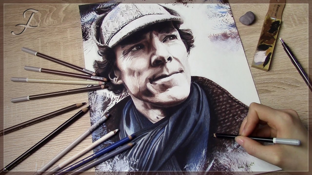 1280x720 Sherlock Holmes - Sherlock Drawing