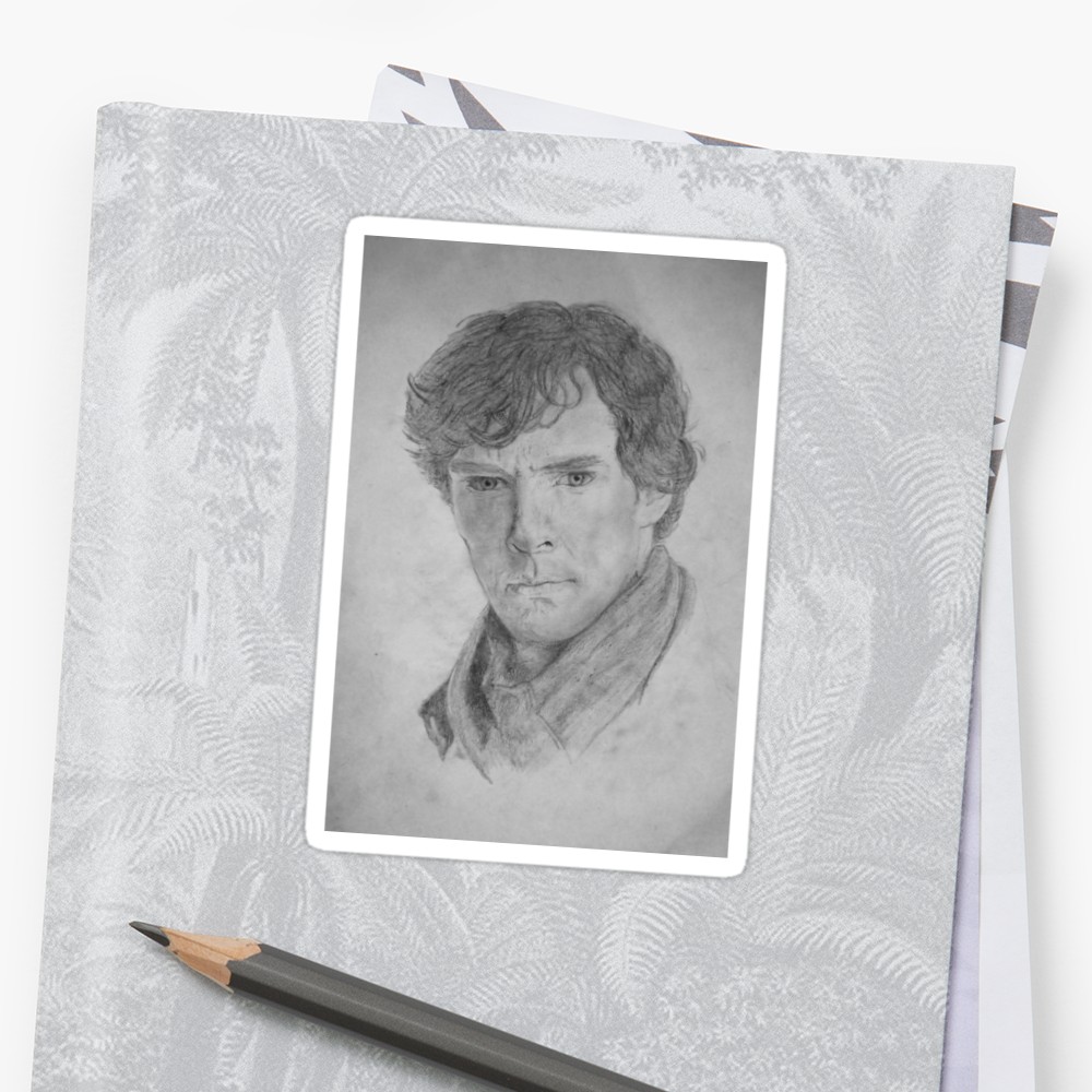 1000x1000 Sherlock Holmes - Sherlock Drawing