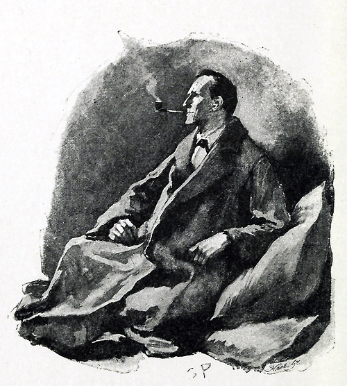 500x556 history sherlock holmes the official website - Sherlock Holmes Drawing
