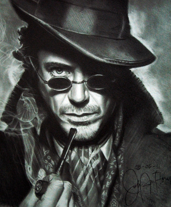578x700 Sherlock Holmes Drawing - Sherlock Holmes Drawing