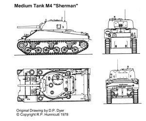 Sherman Tank Drawing at PaintingValley.com | Explore collection of ...