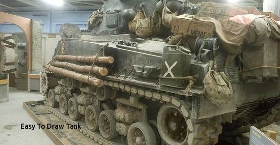 550x285 Wonderful Idea For Drawing - Sherman Tank Drawing