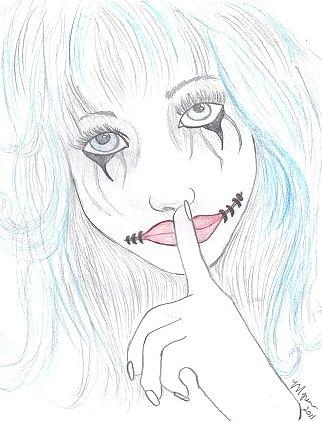 322x421 shh drawing - Shh Drawing