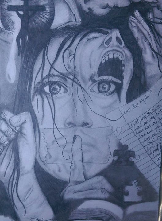 528x720 shhh - Shh Drawing